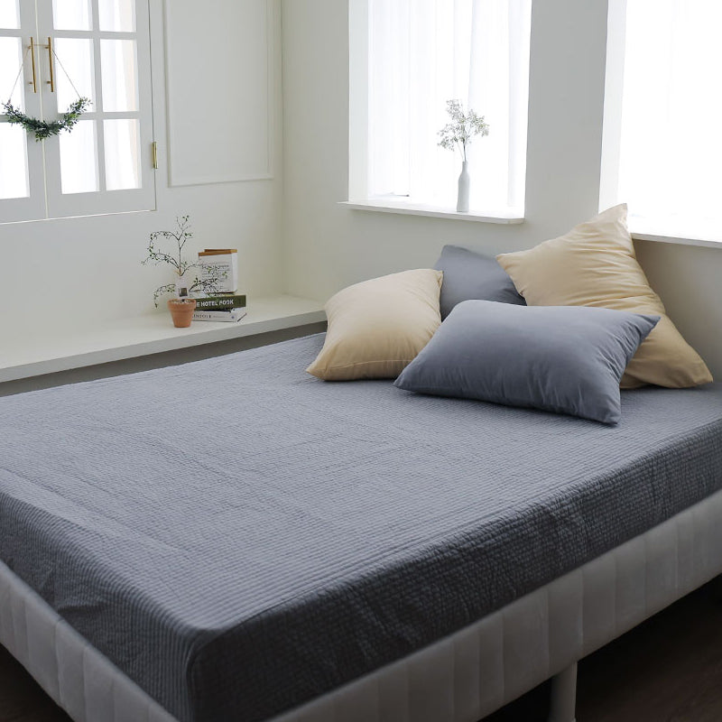 [KKACHILI MARKET]100 % COTTON ALL IN ONE MATTRESS COVER